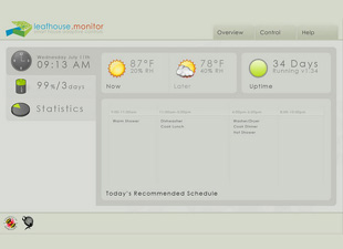 Smart House Adaptive Control Web-Based Interface